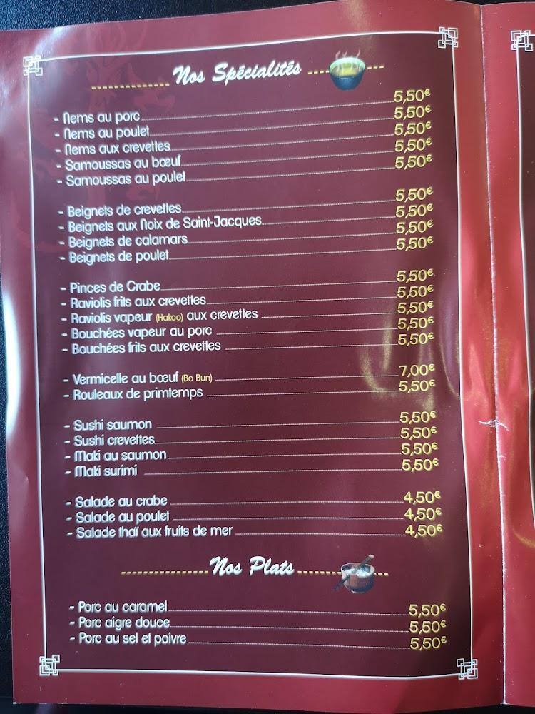 Maison de Chine - Menu Image 4
